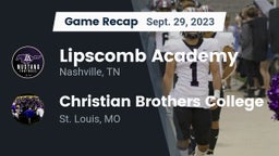 Recap: Lipscomb Academy vs. Christian Brothers College  2023