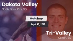 Matchup: Dakota Valley vs. Tri-Valley  2017