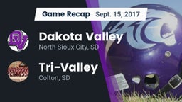 Recap: Dakota Valley  vs. Tri-Valley  2017