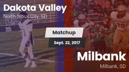 Matchup: Dakota Valley vs. Milbank  2017