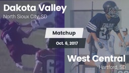 Matchup: Dakota Valley vs. West Central  2017