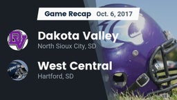 Recap: Dakota Valley  vs. West Central  2017