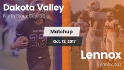 Matchup: Dakota Valley vs. Lennox  2017