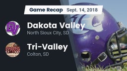 Recap: Dakota Valley  vs. Tri-Valley  2018