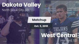 Matchup: Dakota Valley vs. West Central  2018