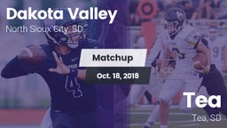 Matchup: Dakota Valley vs. Tea  2018