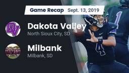 Recap: Dakota Valley  vs. Milbank  2019