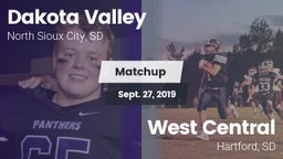 Matchup: Dakota Valley vs. West Central  2019