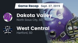 Recap: Dakota Valley  vs. West Central  2019