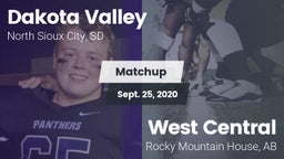 Matchup: Dakota Valley vs. West Central  2020