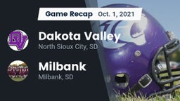 Recap: Dakota Valley  vs. Milbank  2021