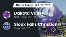 Recap: Dakota Valley  vs. Sioux Falls Christian  2022