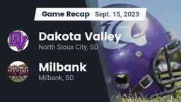 Recap: Dakota Valley  vs. Milbank  2023