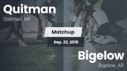 Matchup: Quitman vs. Bigelow  2016