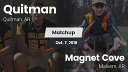 Matchup: Quitman vs. Magnet Cove  2016