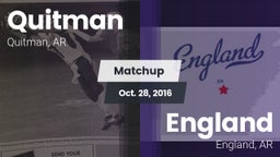 Matchup: Quitman vs. England  2016