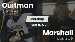 Matchup: Quitman vs. Marshall  2017