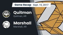 Recap: Quitman  vs. Marshall  2017