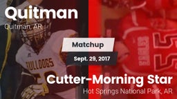 Matchup: Quitman vs. Cutter-Morning Star  2017