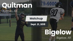 Matchup: Quitman vs. Bigelow  2018