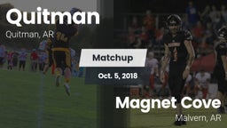 Matchup: Quitman vs. Magnet Cove  2018