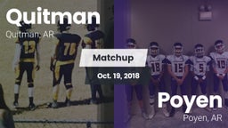 Matchup: Quitman vs. Poyen  2018