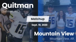 Matchup: Quitman vs. Mountain View  2020