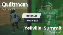 Matchup: Quitman vs. Yellville-Summit  2020