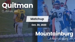 Matchup: Quitman vs. Mountainburg  2020