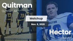 Matchup: Quitman vs. Hector  2020