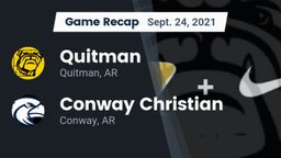 Recap: Quitman  vs. Conway Christian  2021