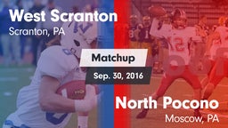 Matchup: West Scranton vs. North Pocono  2016