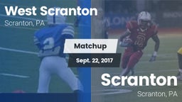 Matchup: West Scranton vs. Scranton  2017
