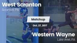 Matchup: West Scranton vs. Western Wayne  2017