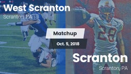Matchup: West Scranton vs. Scranton  2018