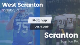 Matchup: West Scranton vs. Scranton  2019