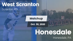 Matchup: West Scranton vs. Honesdale  2020