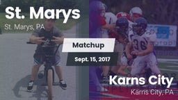 Matchup: St. Marys vs. Karns City  2017