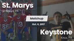 Matchup: St. Marys vs. Keystone  2017
