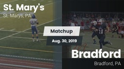 Matchup: St. Marys vs. Bradford  2019