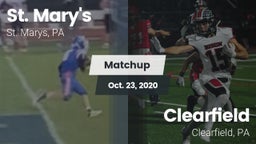 Matchup: St. Marys vs. Clearfield  2020