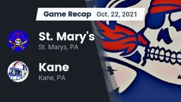 Recap: St. Mary's  vs. Kane  2021