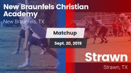 Matchup: New Braunfels vs. Strawn  2019