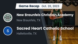 Recap: New Braunfels Christian Academy vs. Sacred Heart Catholic School 2023