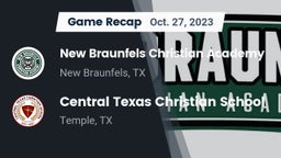 Recap: New Braunfels Christian Academy vs. Central Texas Christian School 2023