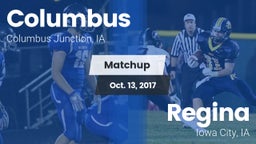 Matchup: Columbus vs. Regina  2017