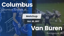Matchup: Columbus vs. Van Buren  2017
