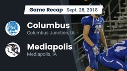 Recap: Columbus  vs. Mediapolis  2018
