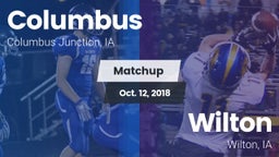Matchup: Columbus vs. Wilton  2018