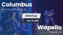 Matchup: Columbus vs. Wapello  2018
